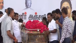 Mortal remains of slain BSP Tamil Nadu chief placed for public tribute in Chennai